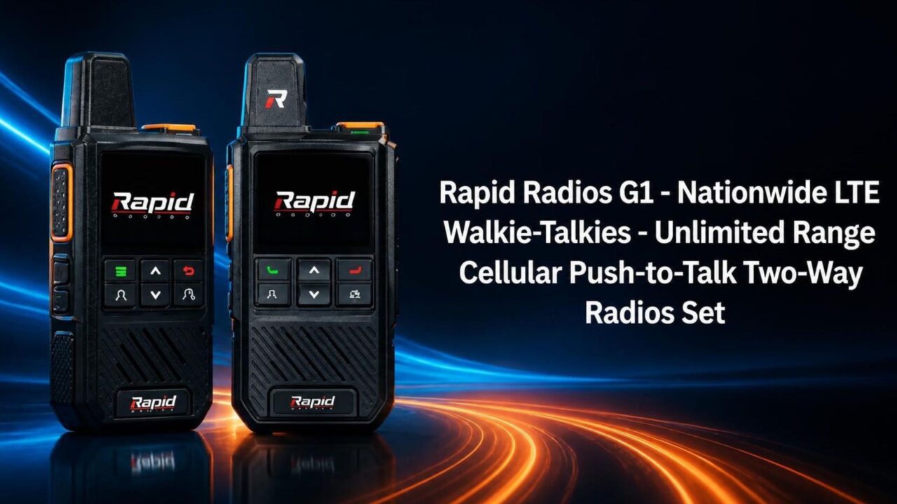 Nationwide LTE Walkie-Talkies